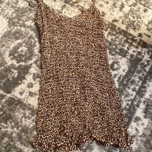 skylar + madison cheetah print dress